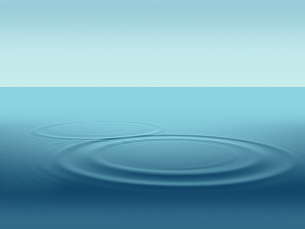 Обои картинки фото 3д графика, природа , nature, вода, круги, горизонт