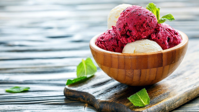 Обои картинки фото еда, мороженое,  десерты