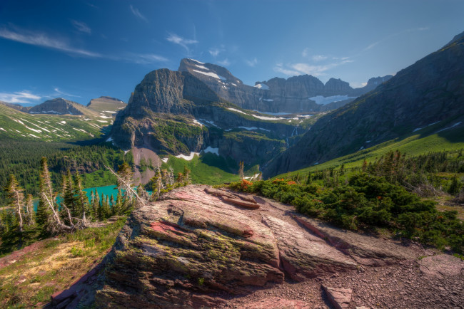 Обои картинки фото природа, горы, простор