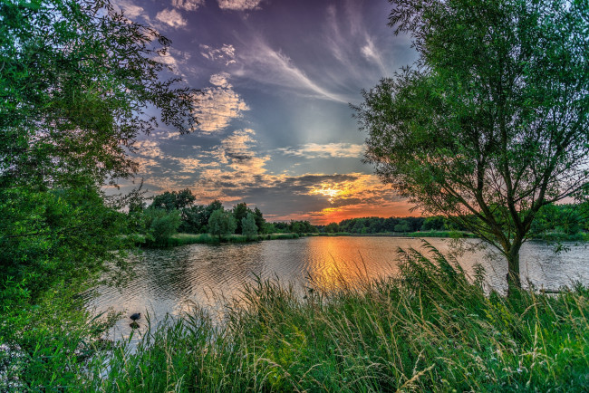 Обои картинки фото природа, реки, озера, простор