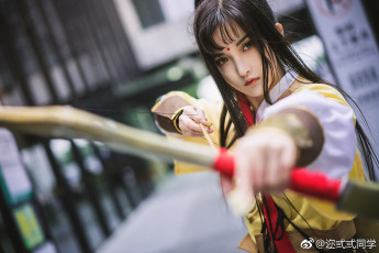 Картинка девушки -+креатив +косплей цзинь лин лук костюм