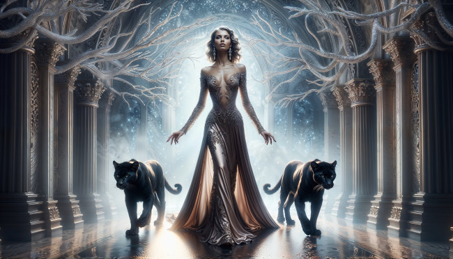 Обои картинки фото 3д графика, фантазия , fantasy, девушка