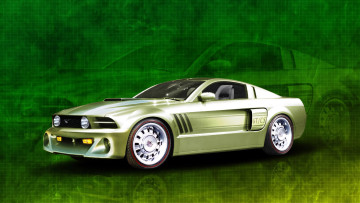 Картинка 295837 рисованное авто мото ford mustang