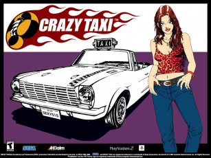 Картинка crazy taxi видео игры