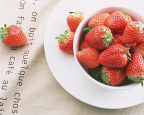 Картинка еда клубника земляника