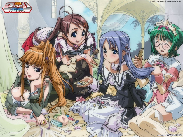 Обои картинки фото аниме, gravion