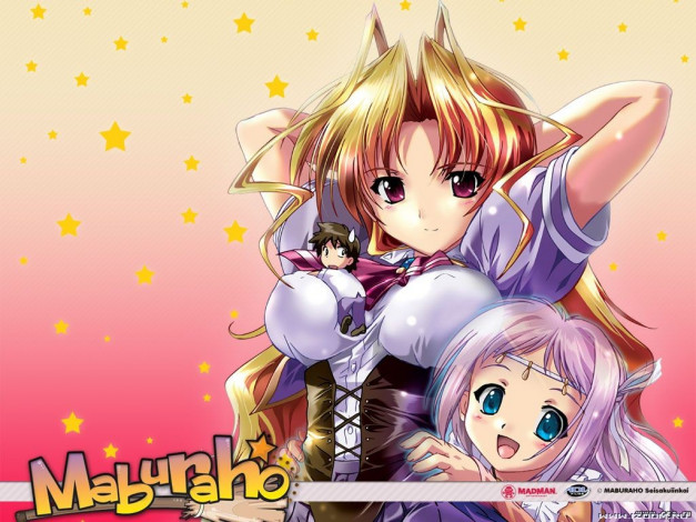 Обои картинки фото аниме, maburaho