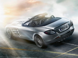 Картинка 2009 mercedes benz slr mclaren roadster 722 автомобили