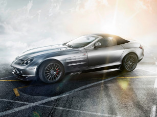 Картинка 2009 mercedes benz slr mclaren roadster 722 автомобили