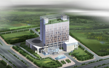 Картинка 3д графика architecture архитектура