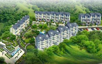 Картинка 3д графика architecture архитектура