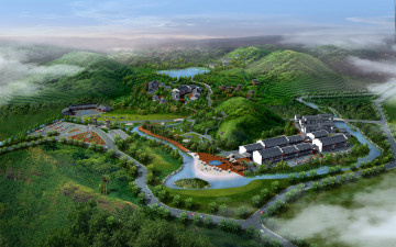 Картинка 3д графика architecture архитектура