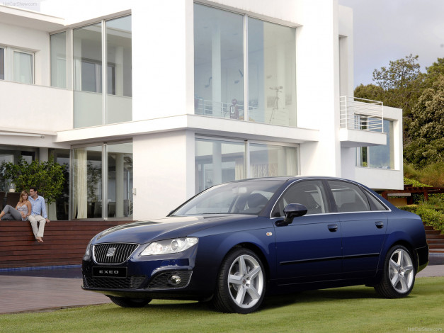 Обои картинки фото seat, exeo, 2009, автомобили