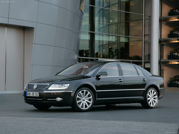 Обои картинки фото volkswagen, phaeton, 2009, автомобили