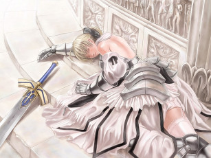 Картинка аниме fate stay night
