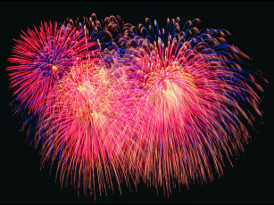 Картинка разное салюты фейерверки
