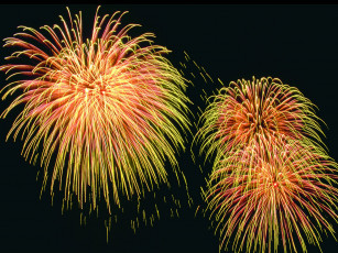 Картинка разное салюты фейерверки