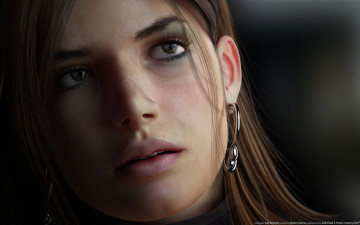 Картинка sad woman 3д графика people люди