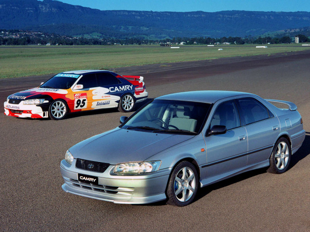 Обои картинки фото автомобили, toyota