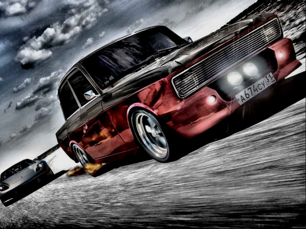 Обои картинки фото автомобили, виртуальный, тюнинг