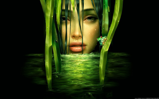 Обои картинки фото sadness, фэнтези, девушки