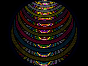 Картинка 3д графика fractal фракталы абстракция узор