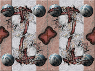 Картинка 3д графика fractal фракталы абстракция серый