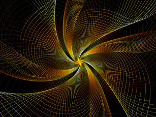 Картинка 3д графика fractal фракталы узор абстракция