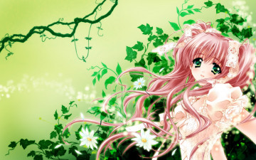 Картинка аниме carnelian девушка