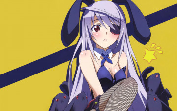 Картинка аниме infinite stratos девушка