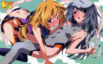 Картинка аниме infinite stratos девушки