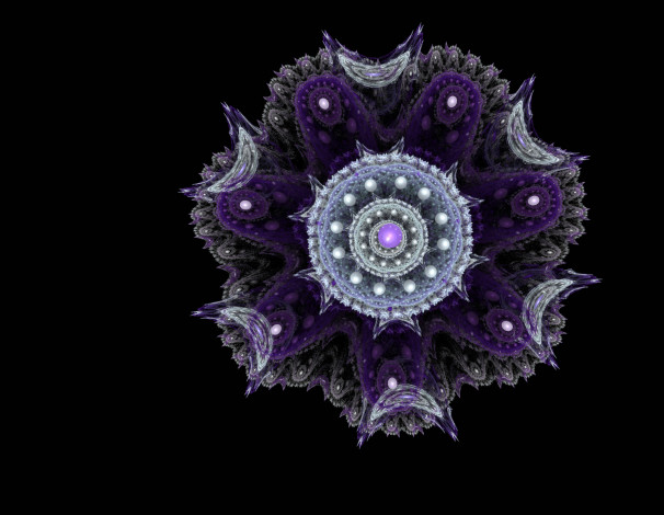 Обои картинки фото 3д, графика, fractal, фракталы, абстракция, узор, фон, тёмный
