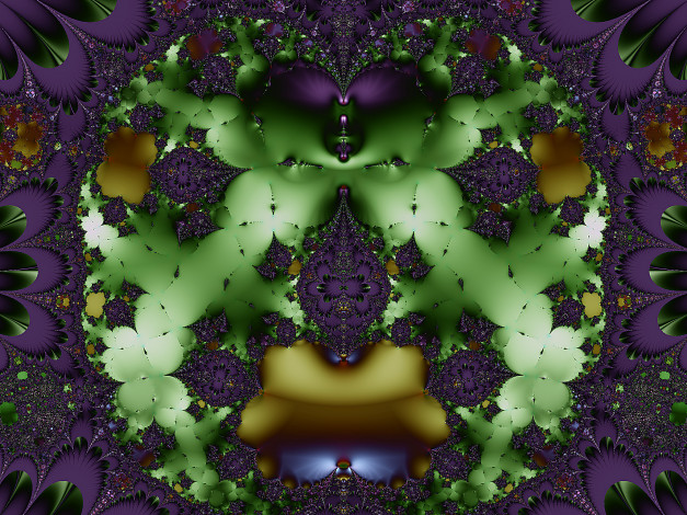 Обои картинки фото 3д, графика, fractal, фракталы, тёмный, фрактал, узор