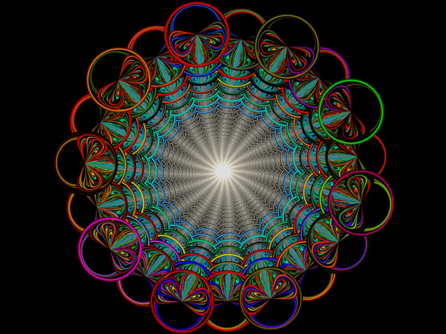 Обои картинки фото 3д, графика, fractal, фракталы, узор, абстракция