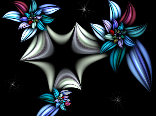 Обои картинки фото 3д, графика, fractal, фракталы, узор, фрактал