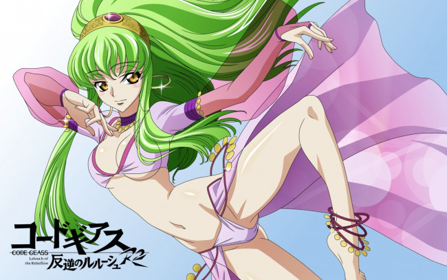 Обои картинки фото аниме, code, geass, девушка