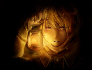 Картинка аниме hetalia axis powers фонарь парень