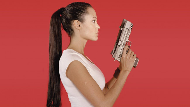 Обои картинки фото Angelina Jolie, девушки