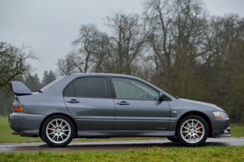 обоя автомобили, mitsubishi, evolution, lancer, 2007г, edition, final, fq-360, mr, ix, серый