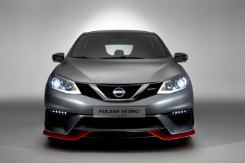 Картинка автомобили nissan datsun серый 2014г concept nismo pulsar