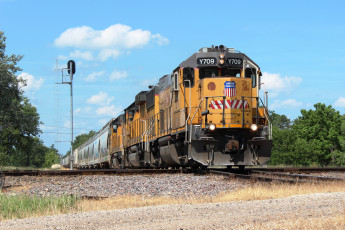 Картинка техника поезда состав локомотив рельсы дорога железная