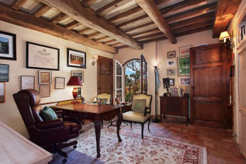 Картинка интерьер кабинет +библиотека +офис