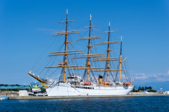 Картинка корабли парусники море парусник берег