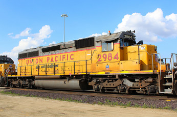 Картинка техника локомотивы локомотив рельсы дорога железная