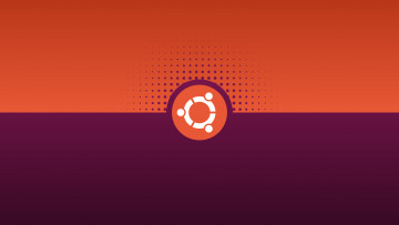 Картинка компьютеры ubuntu+linux фон логотип