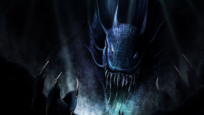 Обои картинки фото фэнтези, драконы, клыки, когти