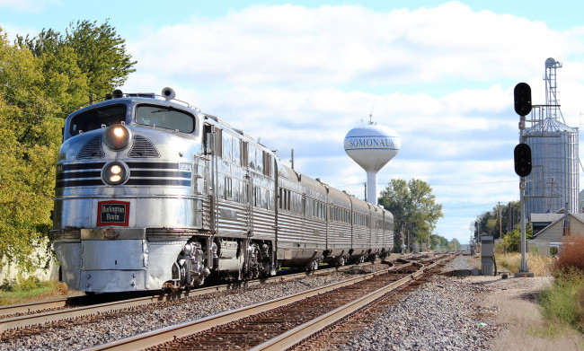 Обои картинки фото техника, поезда, рельсы, локомотив, состав, дорога, железная