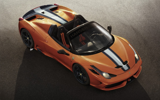 Обои картинки фото автомобили, ferrari, желтый