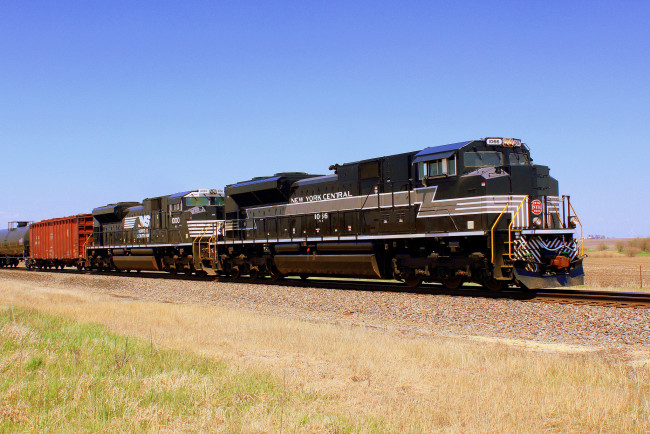 Обои картинки фото техника, поезда, железная, состав, локомотив, рельсы, дорога