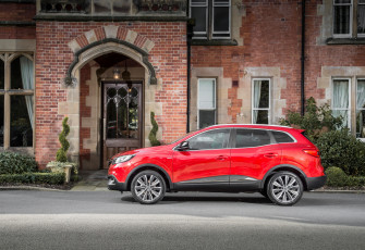 Картинка автомобили renault kadjar bose uk-spec 2015г красный